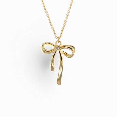 Medium French Bow Necklace