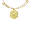 Vintage Monogram Coin Bangle