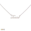 Texas Script Necklace (Gold, Rose Gold, Silver)