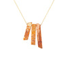 Imperial Jasper Trio Stick Necklace