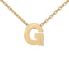 Block Slide Monogram Necklace