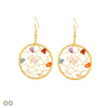 Crystal Dream Catcher Earrings (Gold and Silver)