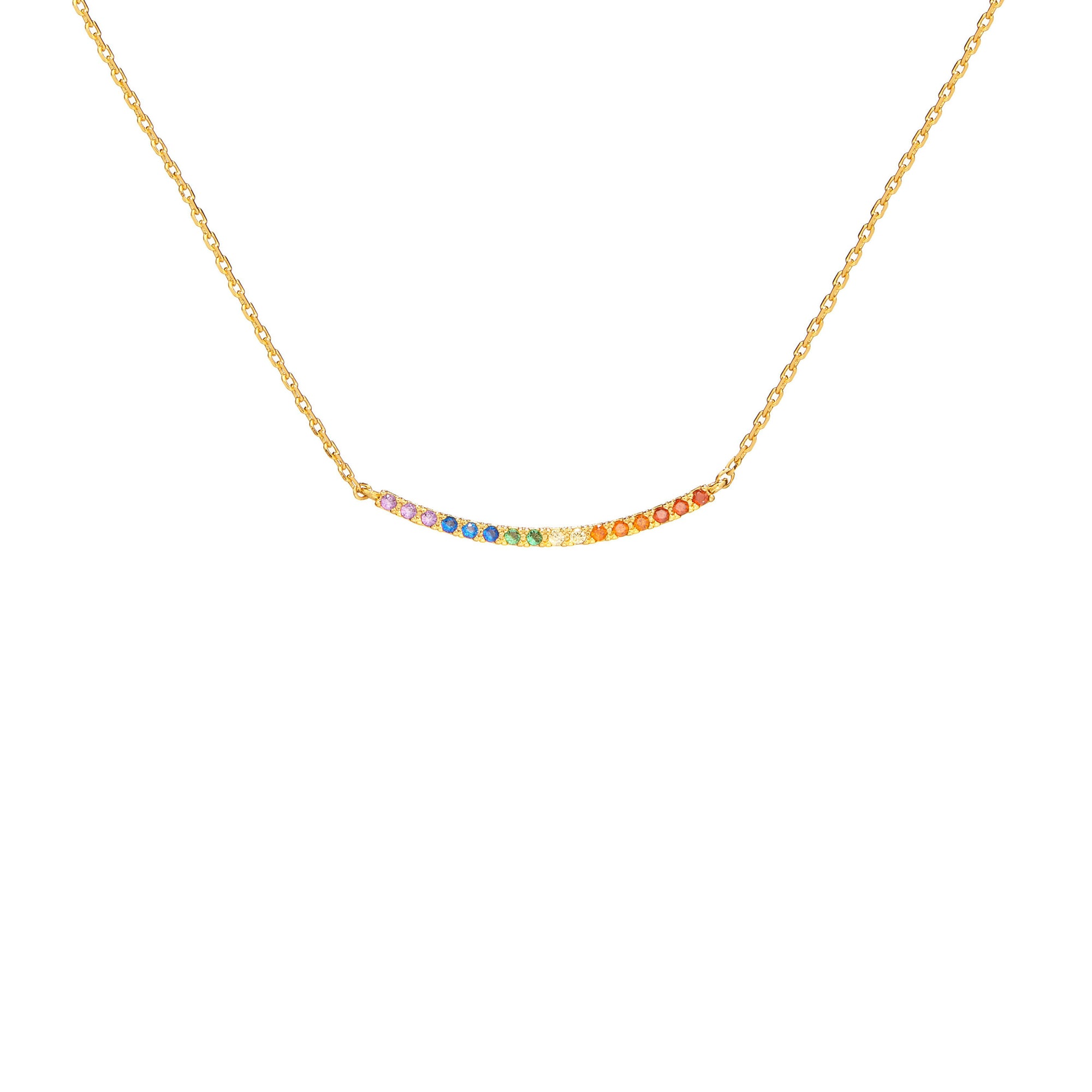 Rainbow Pave Swoop