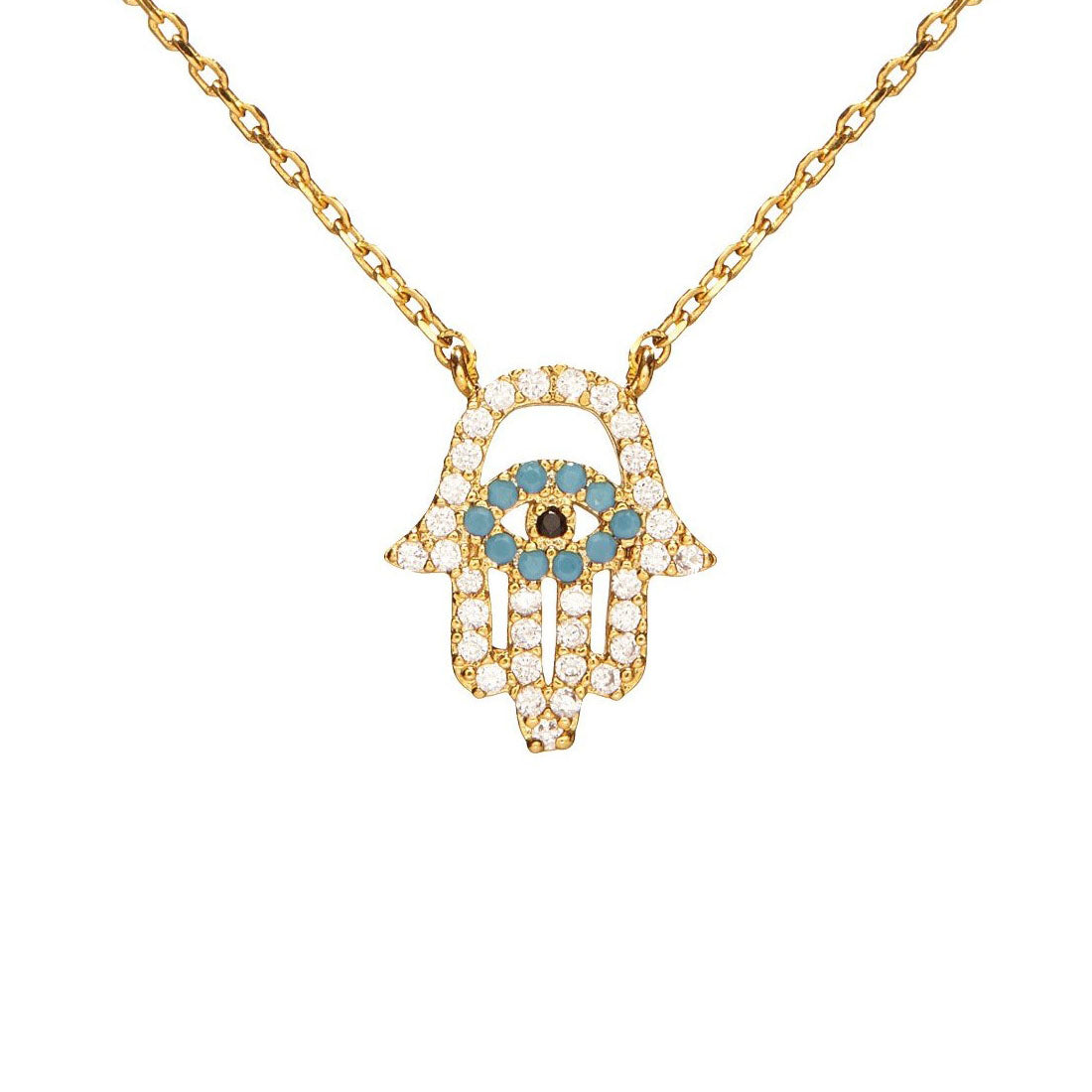 Pave Sparkle Hamsa