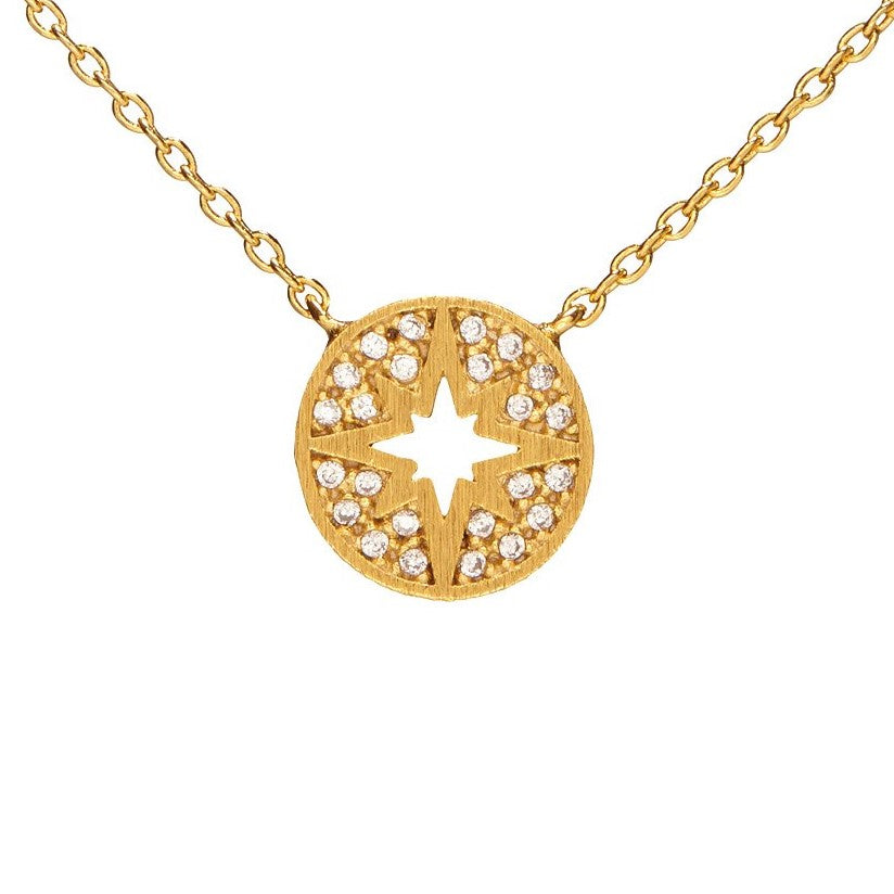 Pave Sparkle Star Necklace