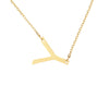 Angled Monogram Necklace