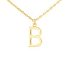 Modern Minimalist Monogram Necklace