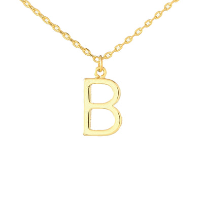 Modern Minimalist Monogram Necklace