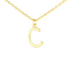 Modern Minimalist Monogram Necklace