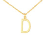 Modern Minimalist Monogram Necklace