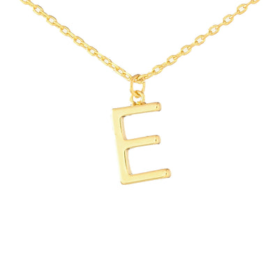 Modern Minimalist Monogram Necklace