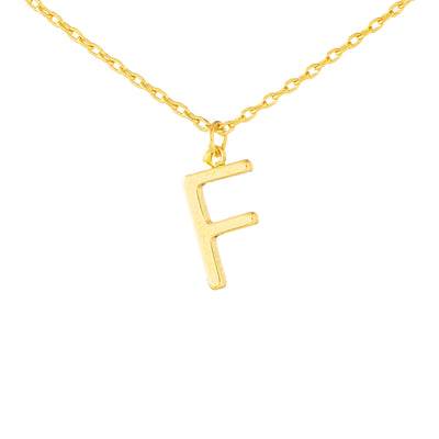 Modern Minimalist Monogram Necklace