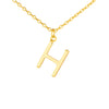 Modern Minimalist Monogram Necklace