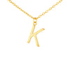 Modern Minimalist Monogram Necklace