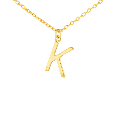 Modern Minimalist Monogram Necklace