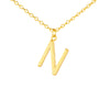 Modern Minimalist Monogram Necklace