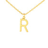 Modern Minimalist Monogram Necklace