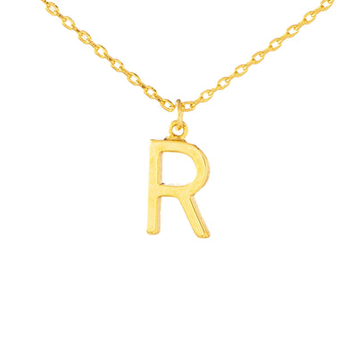 Modern Minimalist Monogram Necklace