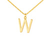 Modern Minimalist Monogram Necklace