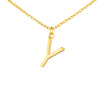 Modern Minimalist Monogram Necklace