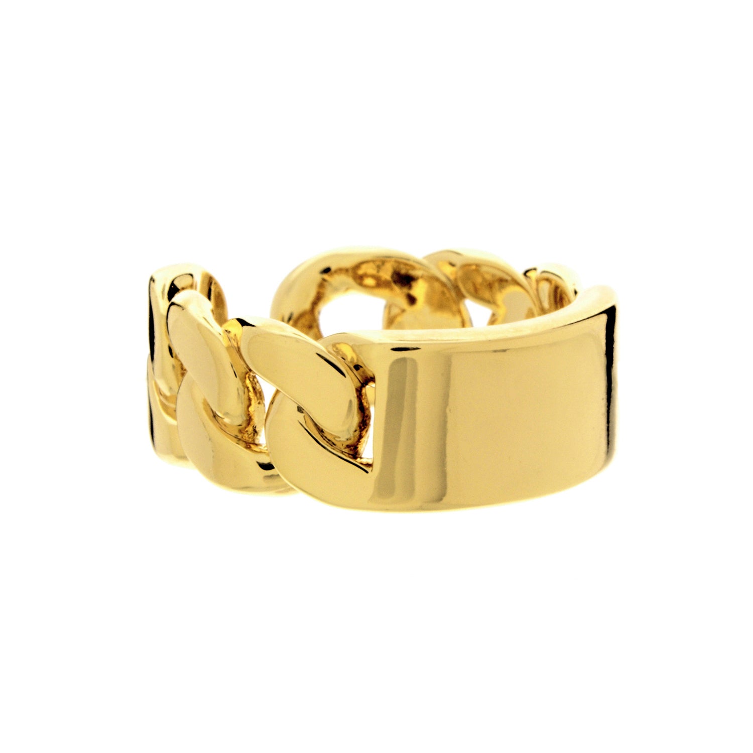 ID Cuban Link Ring