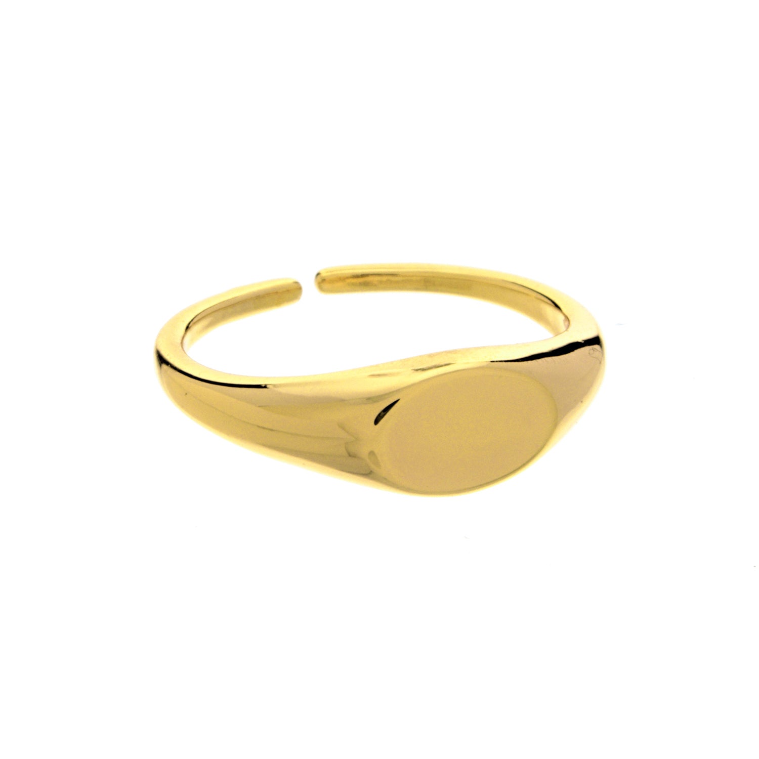 Sleek Signet Ring