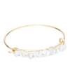 Crystal Stone Bangle (12 Color Options)