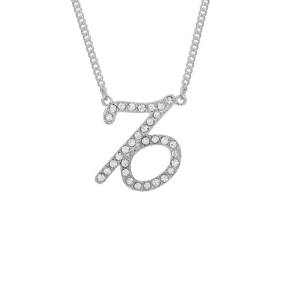 Fine Pave Zodiac Symbol Necklace