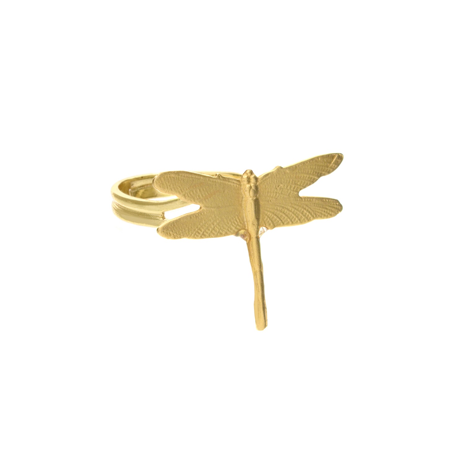 Small Vintage Dragonfly Ring