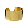 30mm Hammered Cuff Bracelet